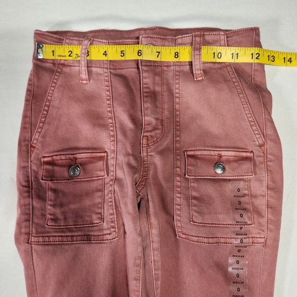 American Eagle High Rise Jeggings Next Level Stretch Jeans Size 0 (Fit 25W 28L) - Picture 9 of 15